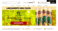 Desktop Screenshot of cervejastore.com.br