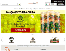 Tablet Screenshot of cervejastore.com.br